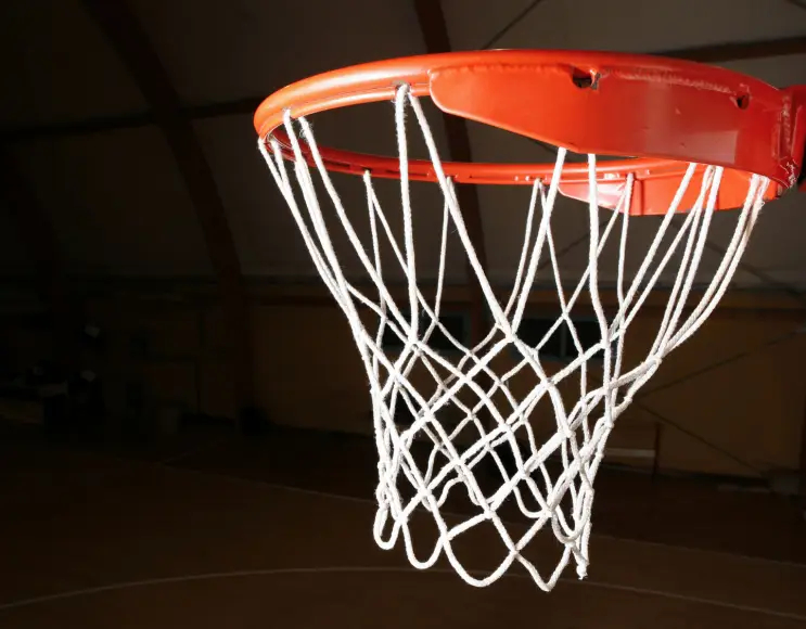 Sieqioor Rete Da Basket Di Ricambio – 53,3 Cm, 12 Anelli, In Poliestere, Anti-frusta, Per Esterni/interni