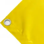 Telo copertura cassone in PVC alta tenacità 650g/mq. Colore giallo - cod.CMPVCG-40T