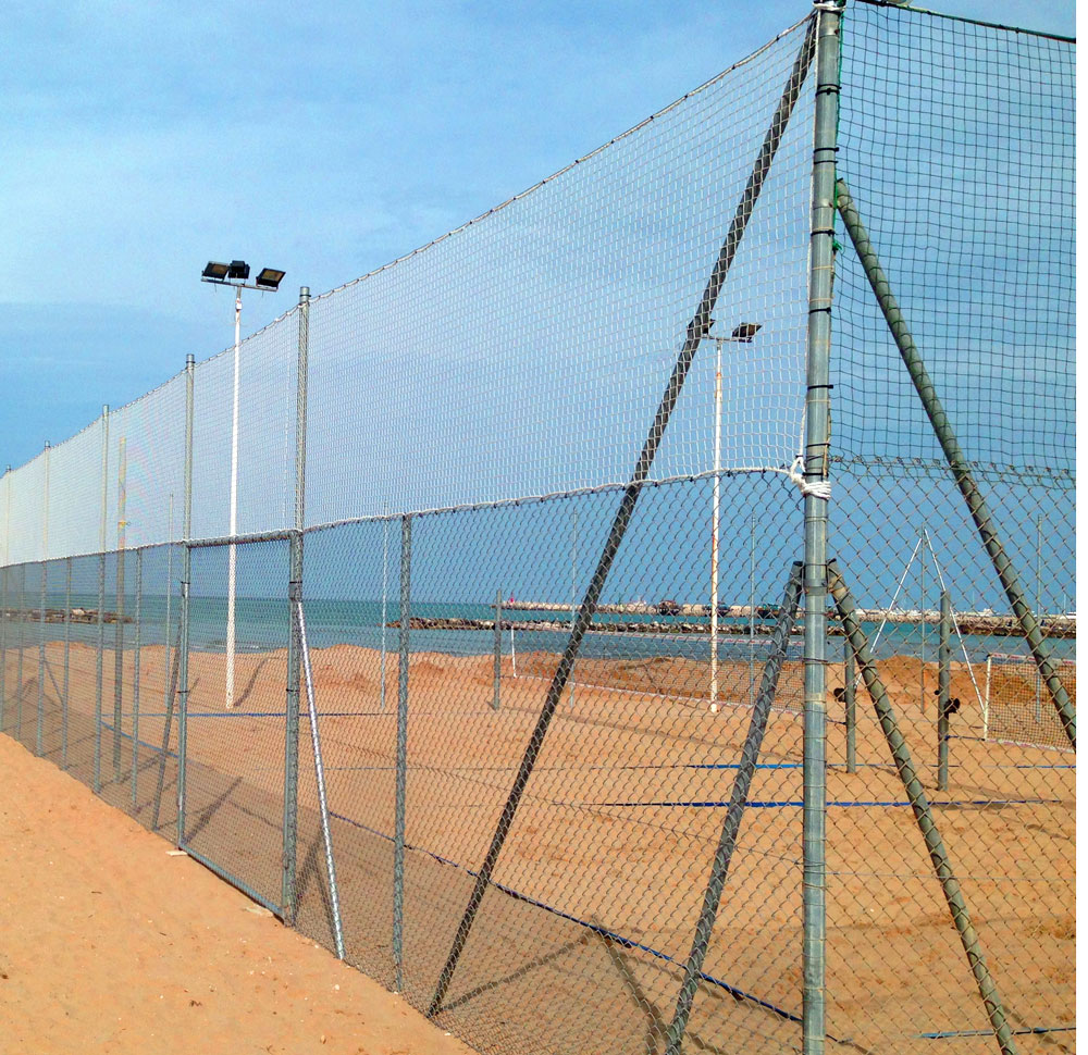 Rete per recinzione campi da tennis e beach tennis - Cod. RE0303B