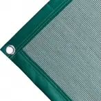 Telo copertura cassone in polietilene, 170 gr/mq. Colore verde - cod.CMBV170V-23T