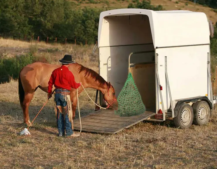 Rete portafieno  per il trailer