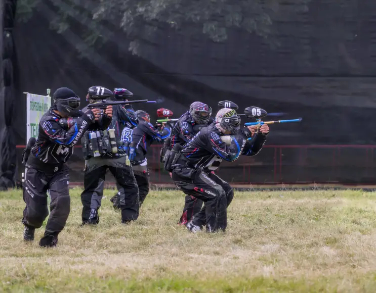 Rete di recinzione per campi da  paintball e speedball