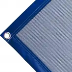 Telo copertura cassone in polietilene, 170 gr/mq. Colore blu - cod.CMBV170B-23T