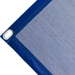 Telo copertura cassone in polietilene, 170 gr/mq. Colore blu - cod.CMBV170B-40O