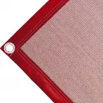 Telo copertura cassone in polietilene, 170 gr/mq. Colore rosso - cod.CMBV170R-40T