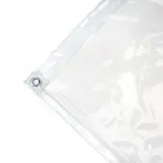 Telo crystal trasparente copertura gazebi, tettoie e pergolati. 620 gr/mq - cod.TTCRY-17T