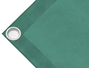 Telo microforato copertura cassone in PVC 280g/mq. Non impermeabile. Colore verde - cod.CMHSKV-40T