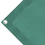 Telo microforato copertura cassone in PVC 280g/mq. Non impermeabile. Colore verde - cod.CMHSKV-23T