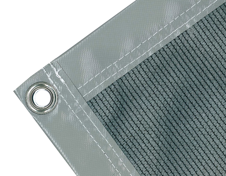 Telo Ombreggiante 80-90% UV - 2x3m, Nero Con Occhielli, Per Giardino E Serra - Foto 2