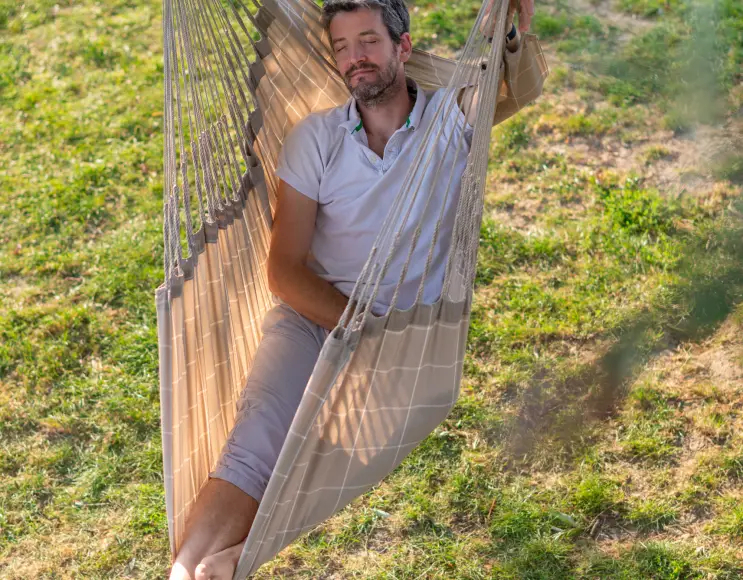 Amaca sedia pensile modello MANDORLA