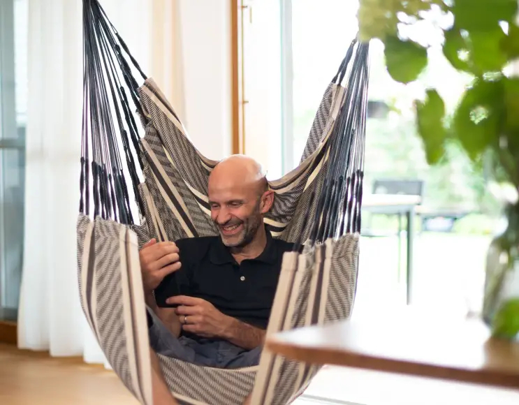 Amaca sedia pensile modello ZEBRA