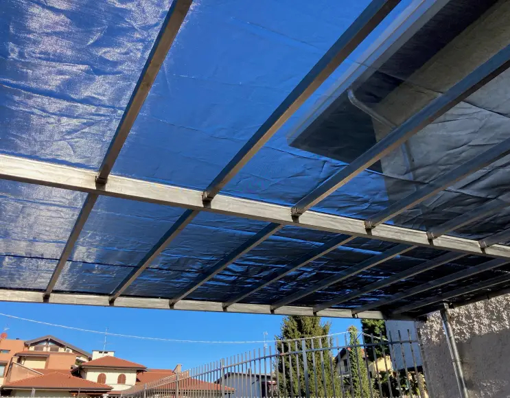 Telo antigrandine antistrappo per protezione auto e camper